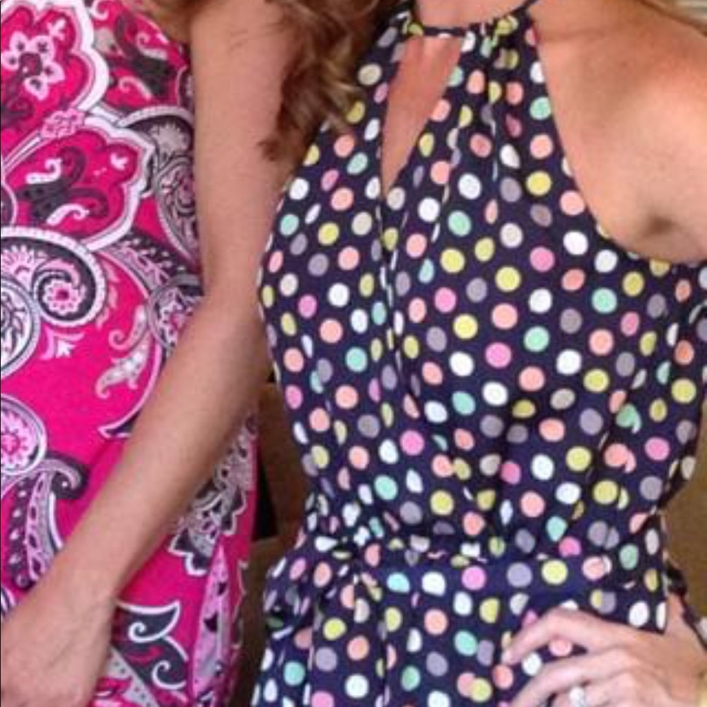 Polka dot mini dress by Glam S
